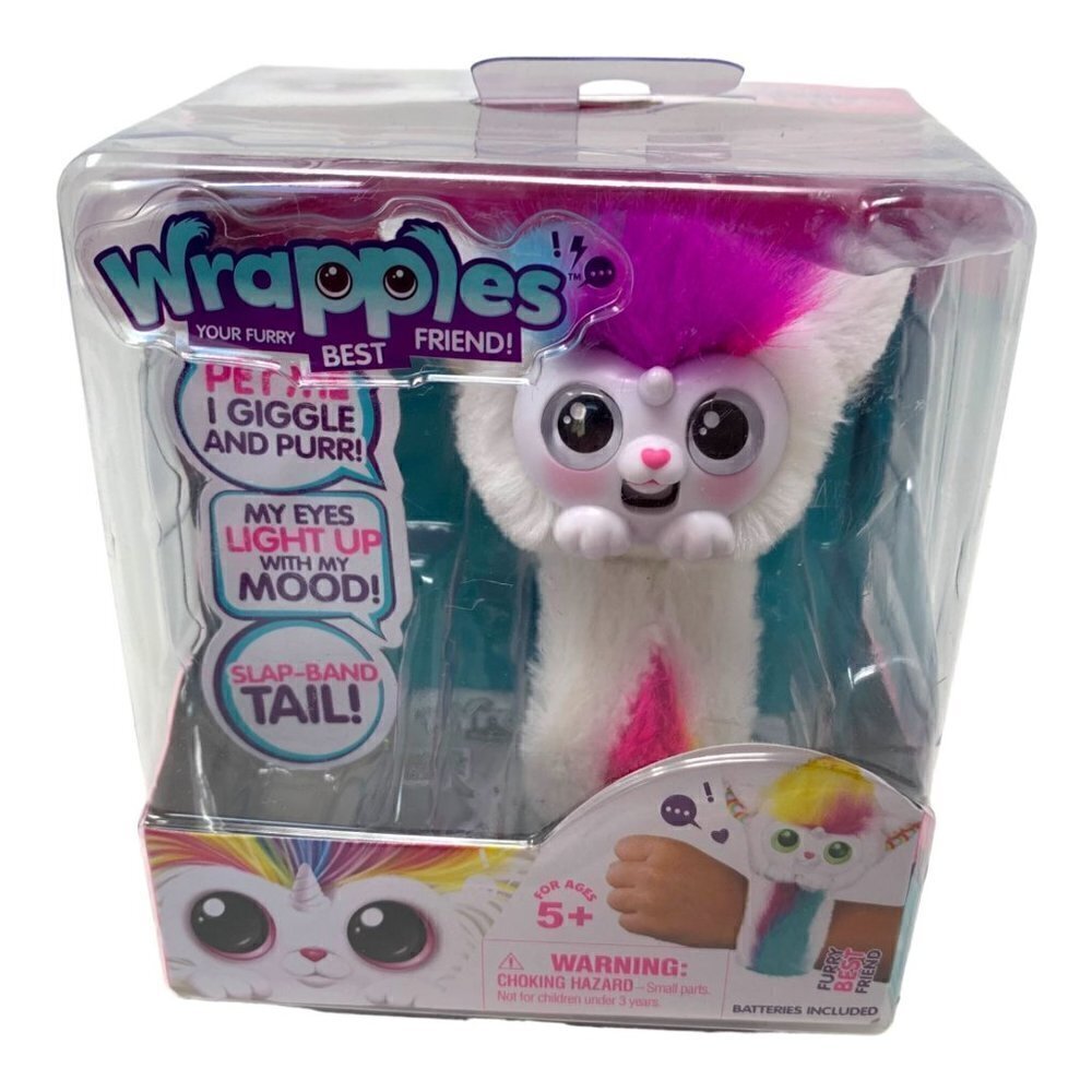 Little Live Pets Unicorn Wrapples Una Multi Rainbow Color 50+ Sounds Interactive